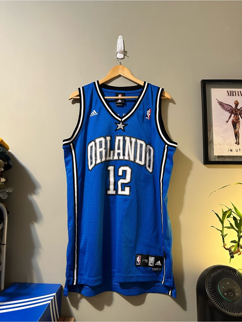 adidas Orlando Magic #12 Royal Blue Basketball Jersey